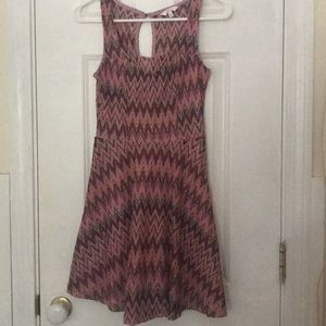 Multicolored Mini Dress